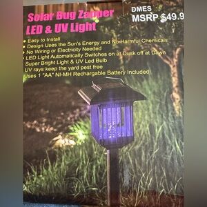 LED & UV Light Pest Repeller